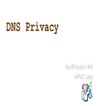 IGF 2023: DNS Privacy