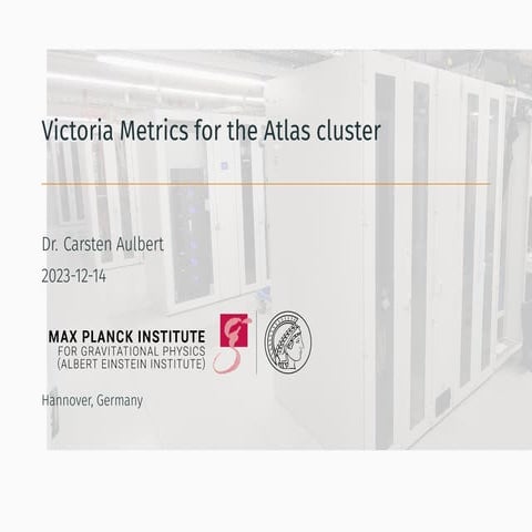 VictoriaMetrics for the Atlas Cluster