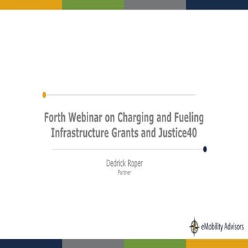Charging Fueling & Infrastructure (CFI) Program Resources by Cat Plein ...