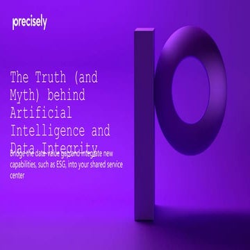 The Truth (and Myth) Behind Artificial Intelligence and Data Integrity