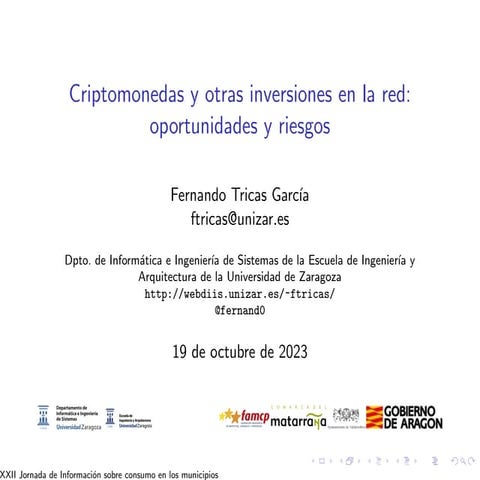 Criptomonedas y otras inversiones en la red: oportunidades y riesgos.