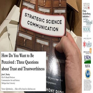 2023 - MI Farm Bureau - Trust - How do you want to be perceived.pptx