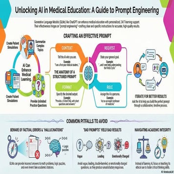 Infographic: Prompt Engineering in Medical Education Infographic | PDF