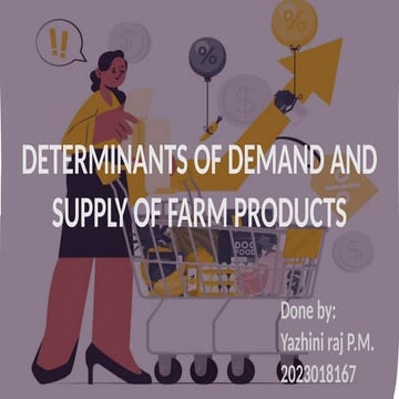 Factors affecting demand and supply by jaya singh | PPTX