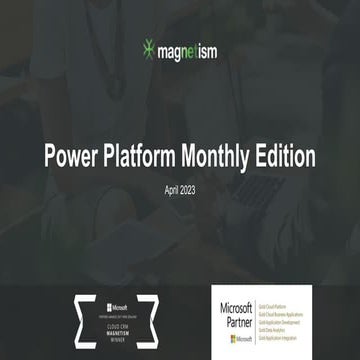 Power Platform Monthly Update
