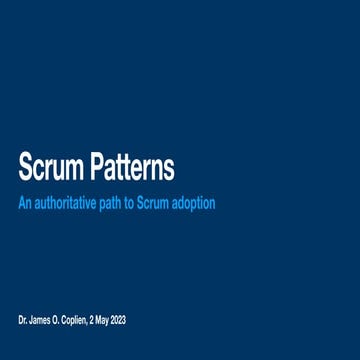 Scrum Patterns