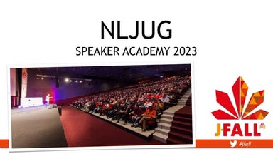 NLJUG speaker academy 2023 - session 1
