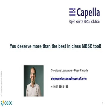 INCOSE IS 2023 | You deserve more than the best in class MBSE tool