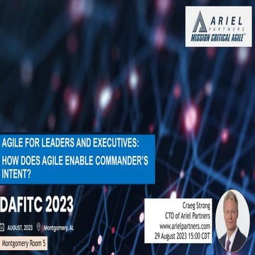 20230829 DAFITC 2023 Agile For Leaders And Executives
