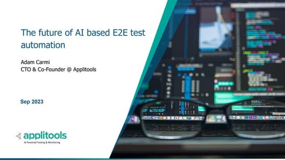 The Future of AI-Based Test Automation