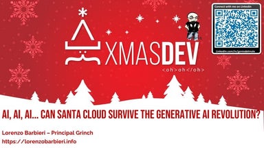 Can Santa Cloud survive the Generative AI revolution?