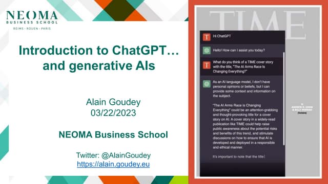 Chat GPT and Generative AI in Higher Education - Empowering Educators and Lea...