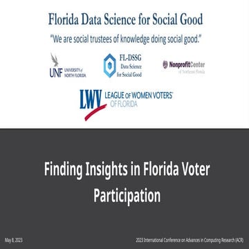 Finding Insights in Florida Voter Participation