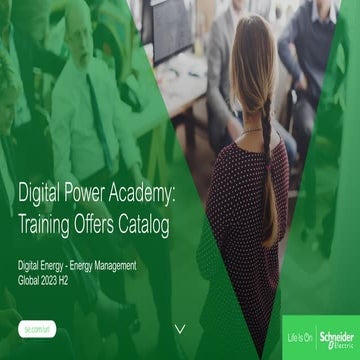 2023 Digital Power Training Catalog for SE | PDF