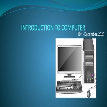 Understanding the Information Processing Cycle in Computers: Input ...