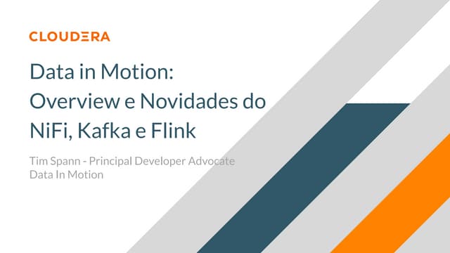Meetup - Brasil - Data In Motion - 2023 September 19
