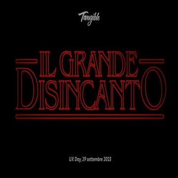 Il grande disincanto