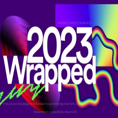 2023 Wrapped - The Bollywood Quiz
