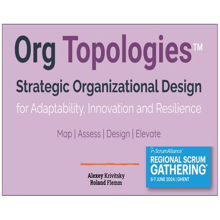 Strategic Org Design with Org Topologies™