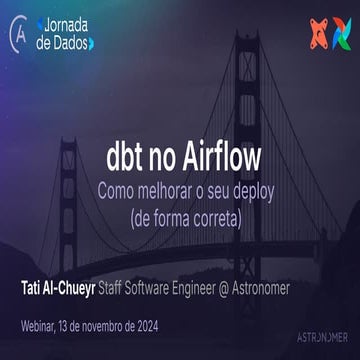 dbt no Airflow: Como melhorar o seu deploy (de forma correta)