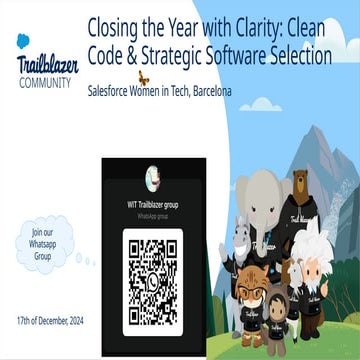 2024-12-17 Closing the Year with Clarity_ Clean Code & Strategic Software Sel...