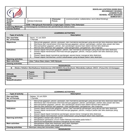2024-2025 Lesson Plan G7_NC BHS. Indonesia_Week 1.docx