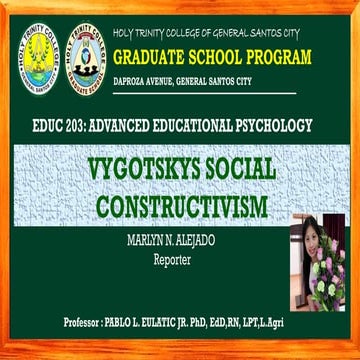 M ED ADVANCED EDUCATIONAL PSYCHOLOGY visual data 8