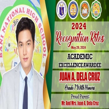 2024 Recognition Template Editable Pptx