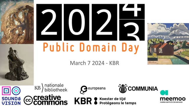 07/03/2024 Publiekdomeindag - namiddag
