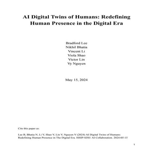 20240515 SJSU White Paper Revised AI_Digital_Twins.pdf