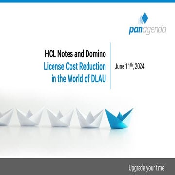HCL Notes and Domino License Cost Reduction in the World of DLAU