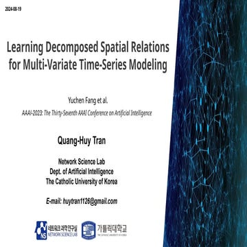[20240819_LabSeminar_Huy]Learning Decomposed Spatial Relations for Multi-Vari...