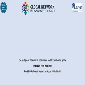 The future's bright, the future's public health.pptx