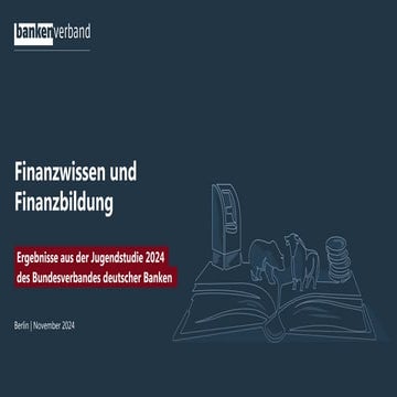 Jugendstudie 2024: Finanzbildung mit Defiziten