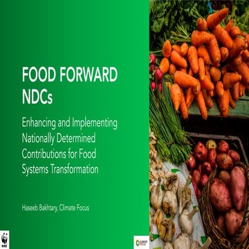 Food Forward Nationally Determined Contributions (NDCs): Enhancing ...