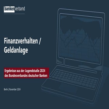 Jugendstudie 2024: Finanzverhalten und Geldanlage der jungen Generation
