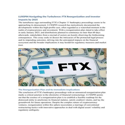 FTX Fallout Continues | PPTX