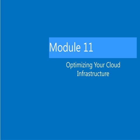 Monitoring and Operating a Private Cloud