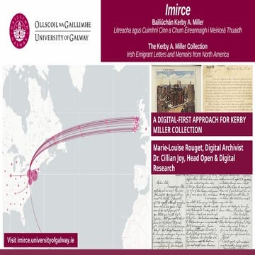 A Digital-First Approach for Kerby Miller Collection