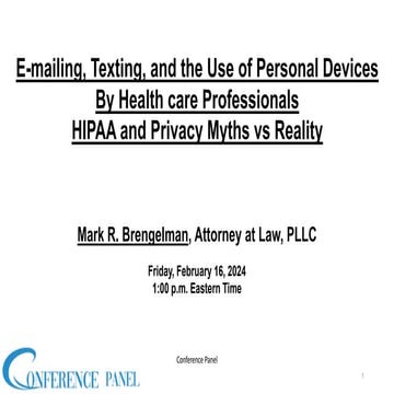 HIPAA Guidelines and Electronic Communication: What Healthcare Professionals ...