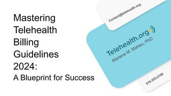 2024 March 11, Telehealth Billing- Current Telehealth CPT Codes & Telehealth ...