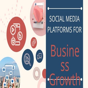 Best Social Media Platforms in 2024 for Business Growth | PPTX