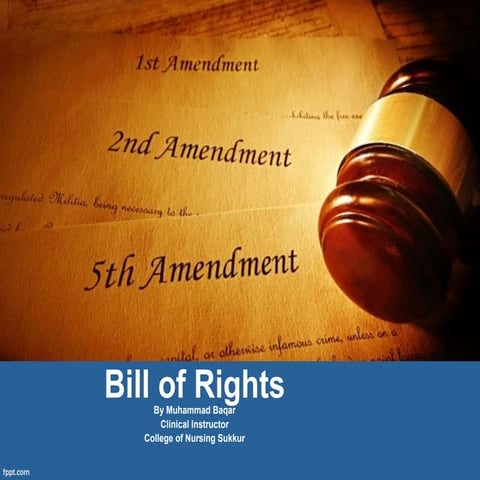 Unit-5 Bill of Rights, types of rights..