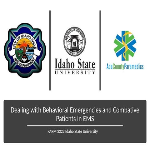 2024 Unit 14 Restraint and behavioral emergencies v1.1.pptx