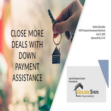 Closing Deals Faster: Real Estate Success with Down Payment Assistance ...