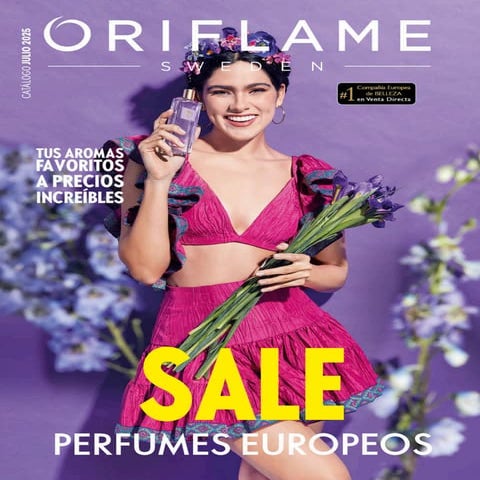 Catálogos de Oriflame Costa Rica Julio 2025