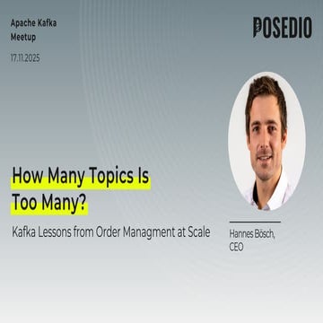 How Many Topics Is Too Many? Kafka Lessons from Order Management at ...