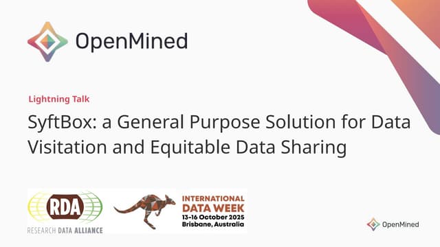 BioVault.net ADW 2025 CODATA: SyftBox: a General Purpose Solution for Data Vi...
