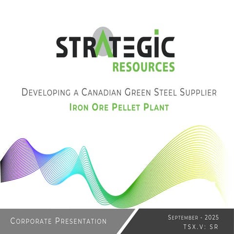 Strategic Resources Corporate Presentation September 2025