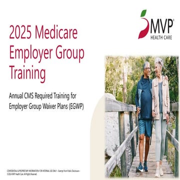 2025 Medicare Employer Group Training Presentation